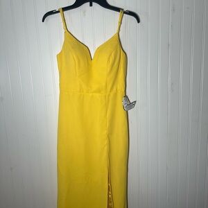 NEW B Darlin Dress Yellow Canary 5 Small